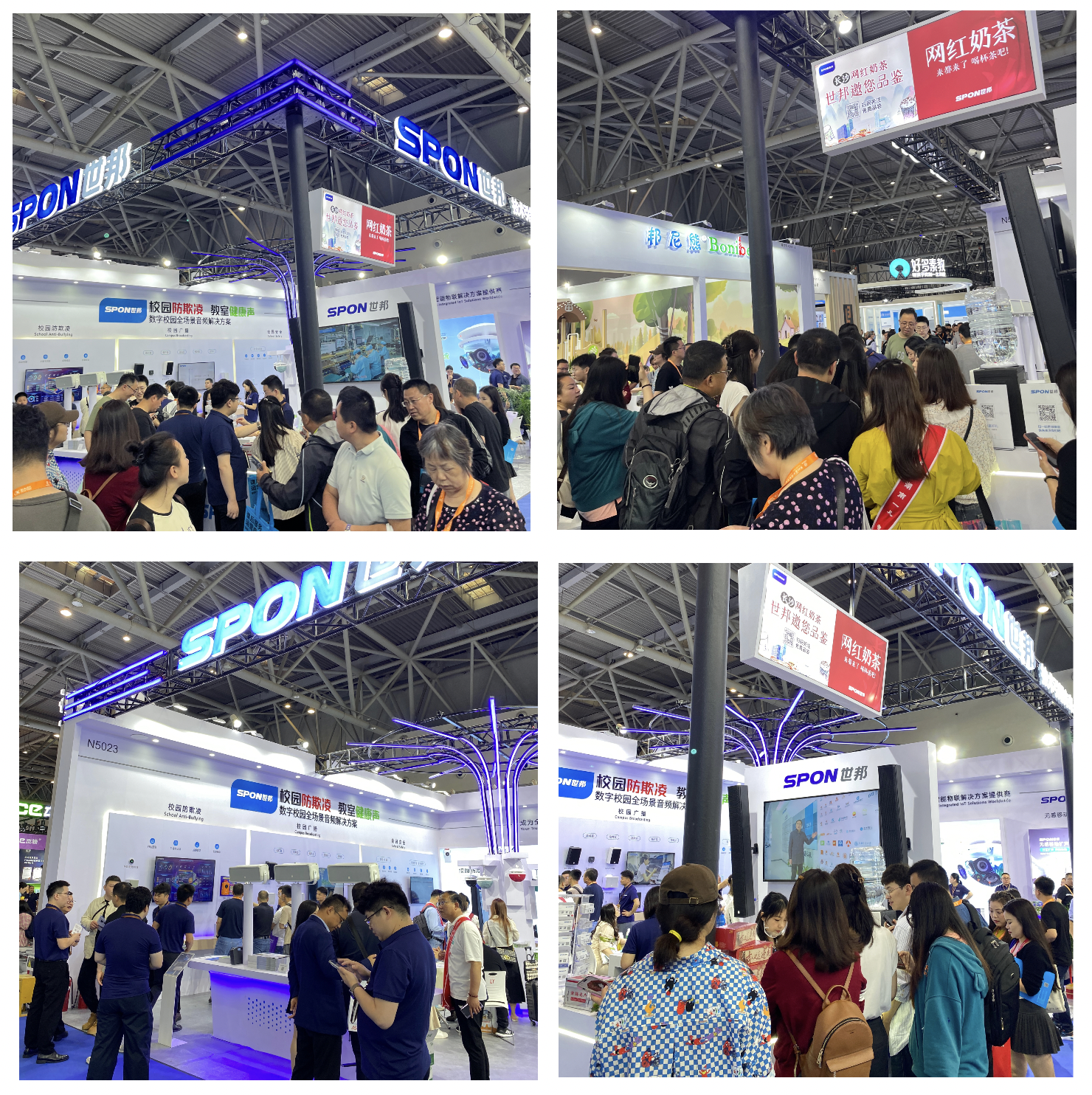 精彩看点！世邦多项新品亮相教育展，火爆围观